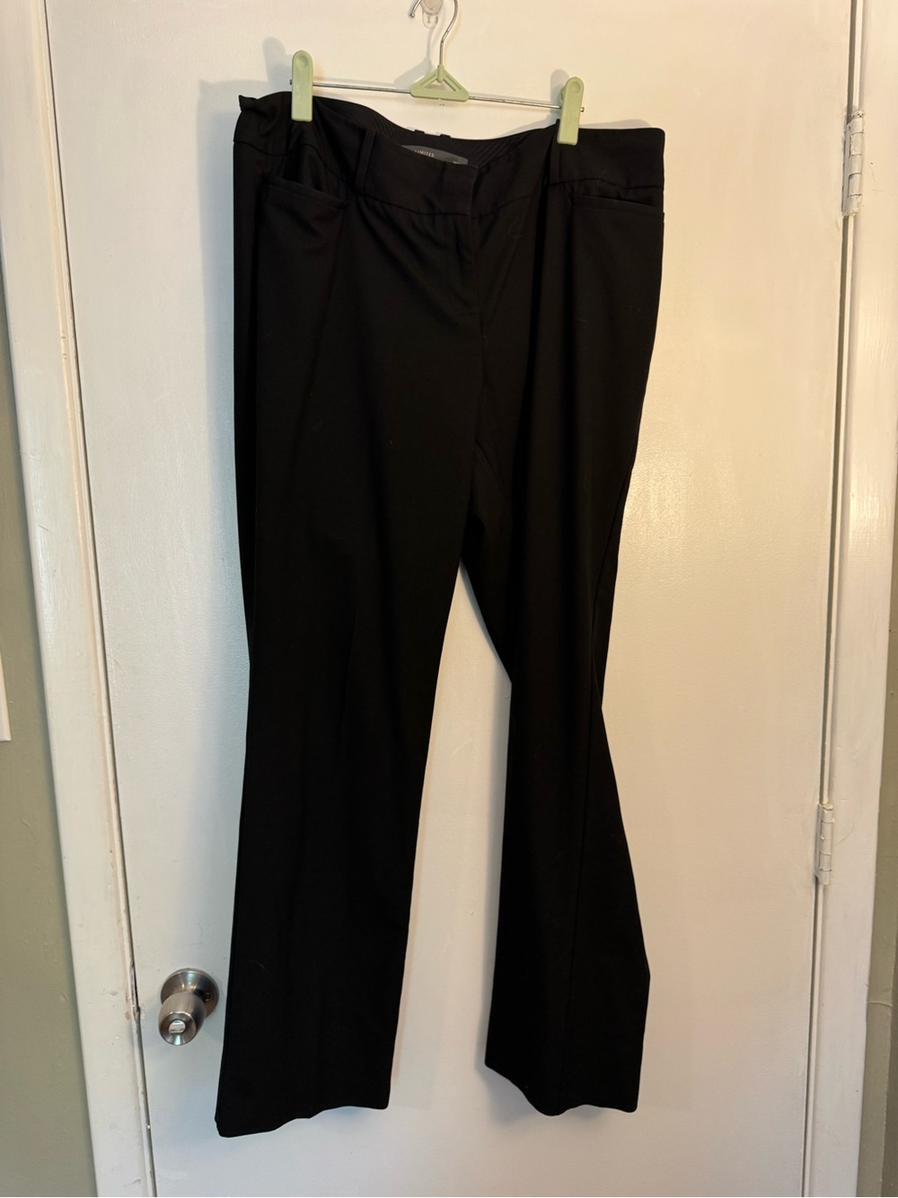 The Limited 14 long tall black collection drew fit pants trousers work casual